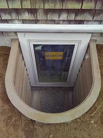 Basement Escape Window Installation